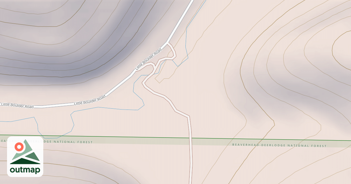 Map of BLM National GTLF Public Motorized Roads 07334445-6292-4280-bd76-b3e31ba42537