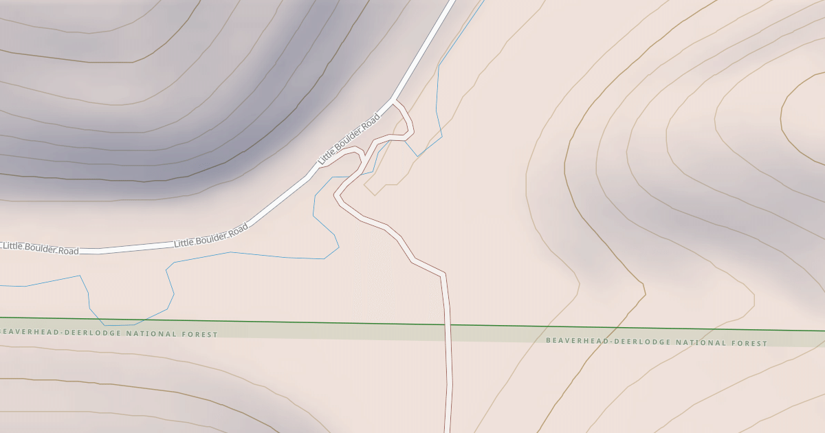 Map preview of BLM National GTLF Public Motorized Roads 07334445-6292-4280-bd76-b3e31ba42537