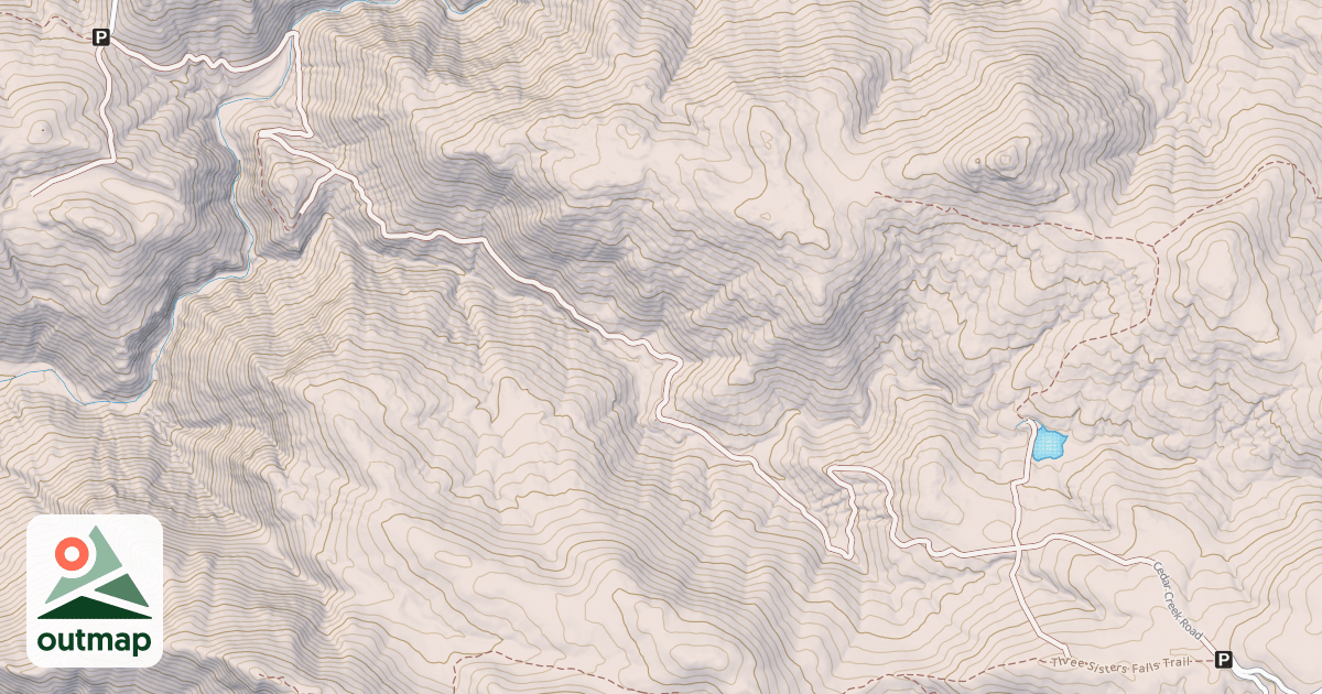 Map of CEDAR CREEK
