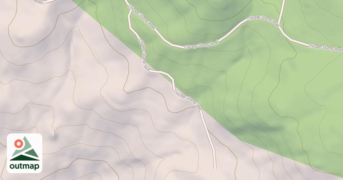 Map of CHICAGO STUMP
