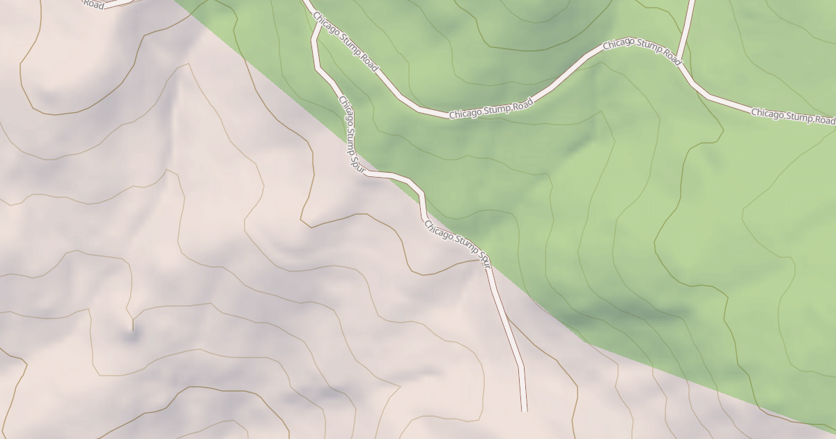 Map preview of CHICAGO STUMP