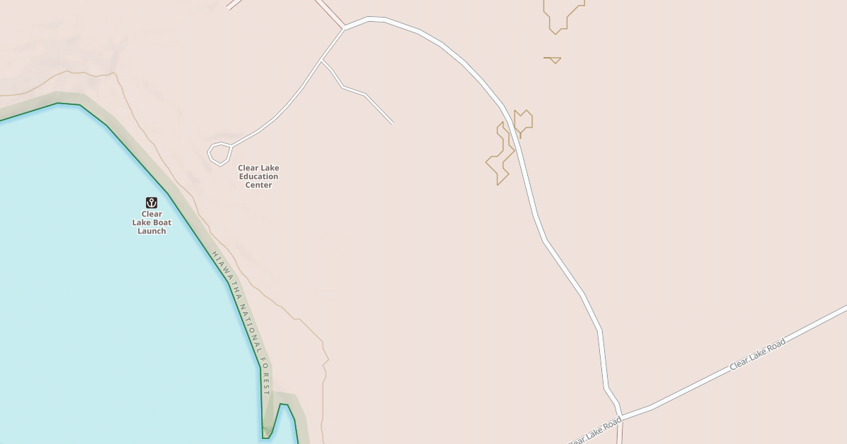 Map preview of CLEAR LAKE CAMP