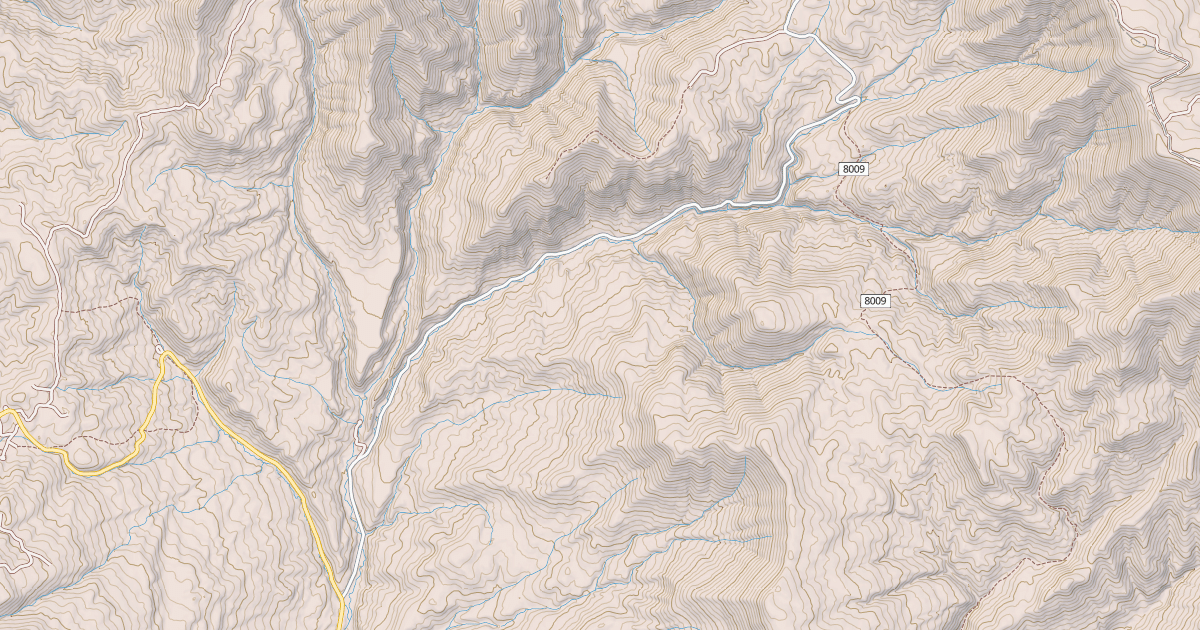 Map preview of HALLS FORK