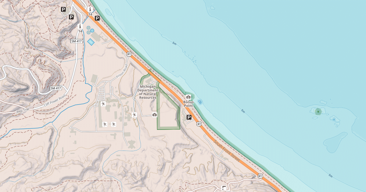 Map preview of North Country National Scenic Trail