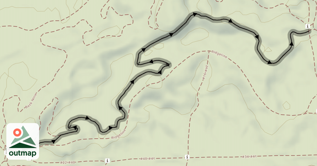 Map of Back Nine