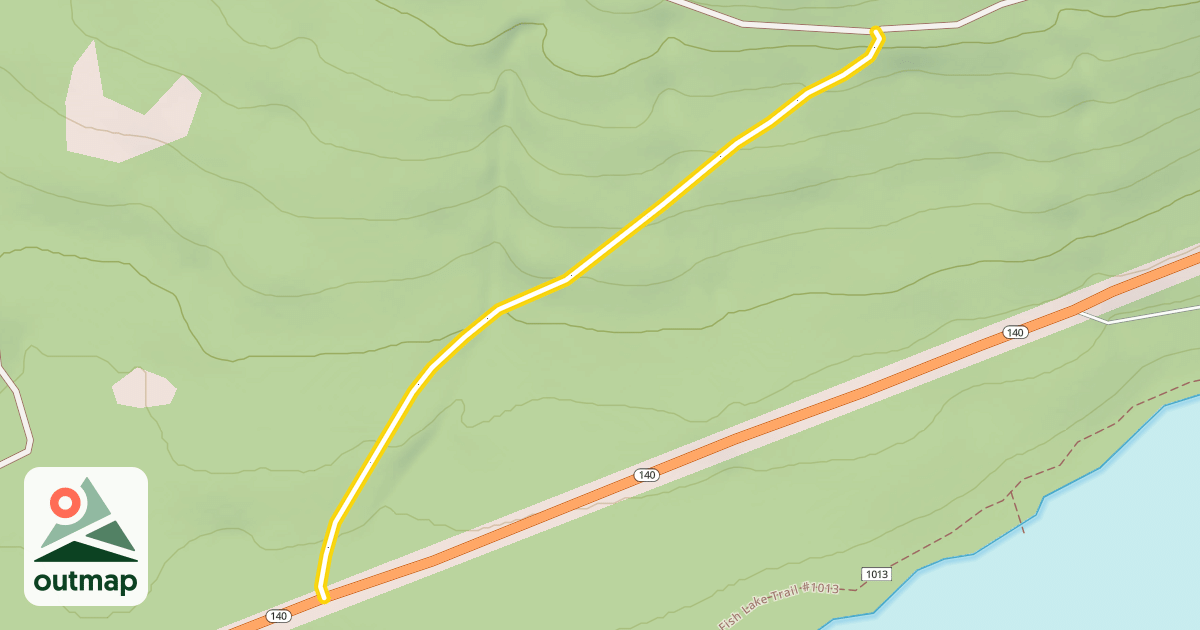 Map of Rye Springs Road