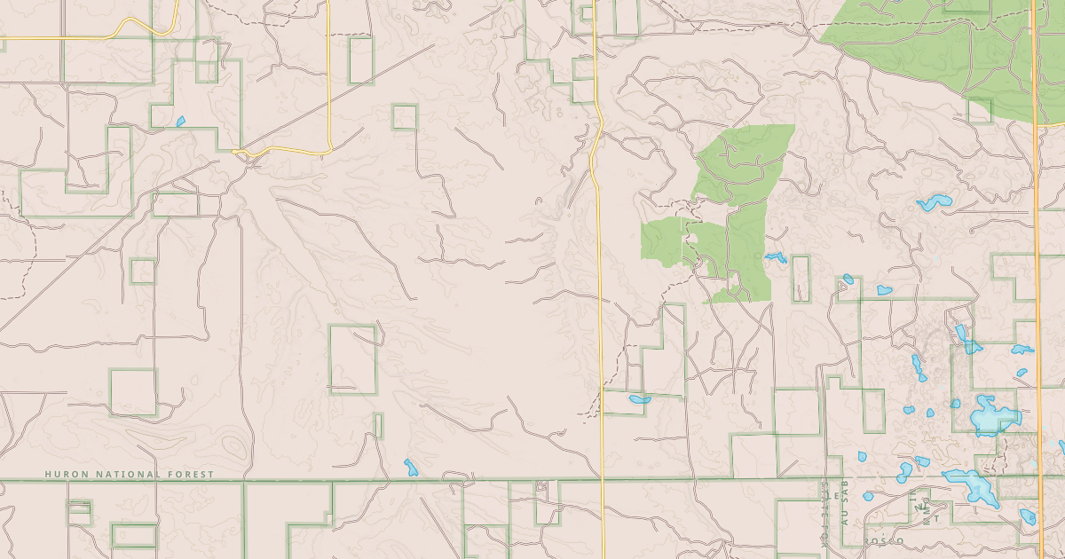 Map preview of HUNTERS LAKE-VALLEY