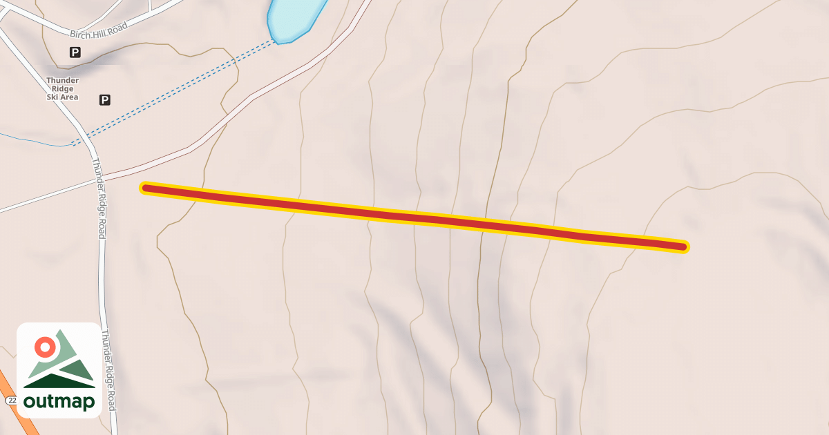 Map of Triple Chair