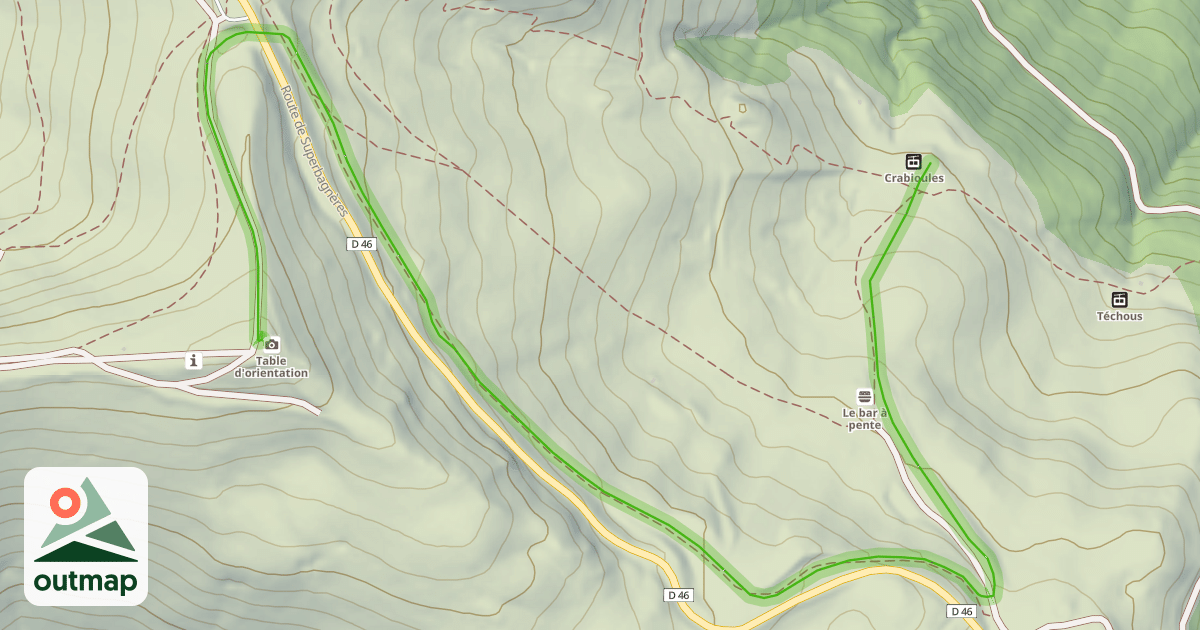 Map of Estives