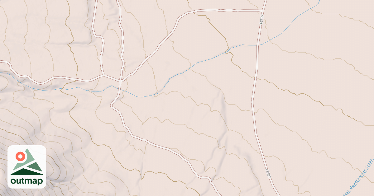 Map of COYOTE SPRINGS