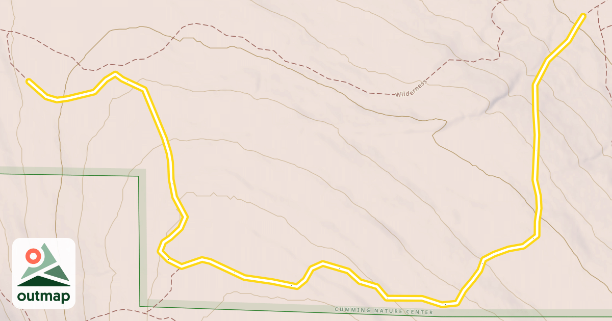 Map of Wilderness