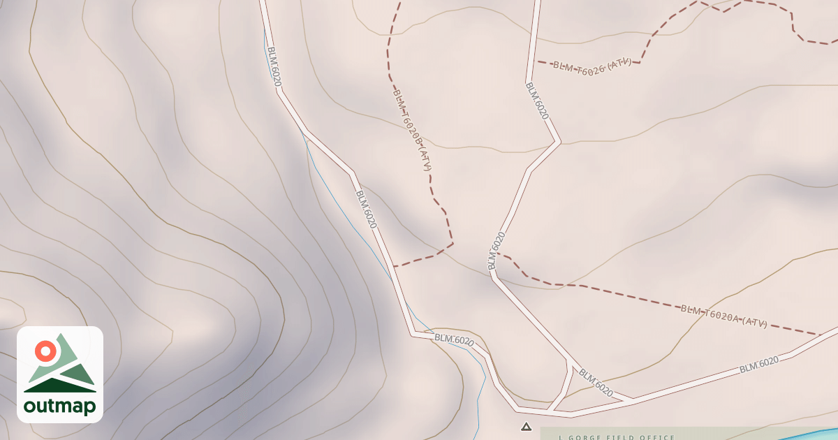 Map of BLM National GTLF Public Motorized Trails 88b83352-a47d-4da3-81c2-4e5a41ddcb8e