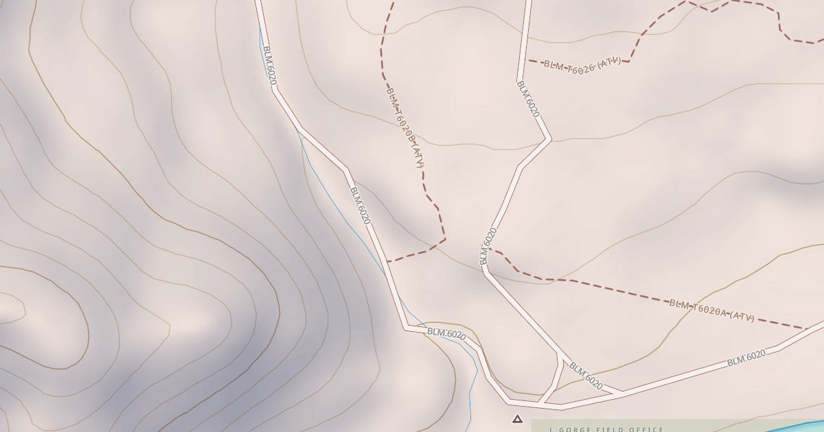 Map preview of BLM National GTLF Public Motorized Trails 88b83352-a47d-4da3-81c2-4e5a41ddcb8e