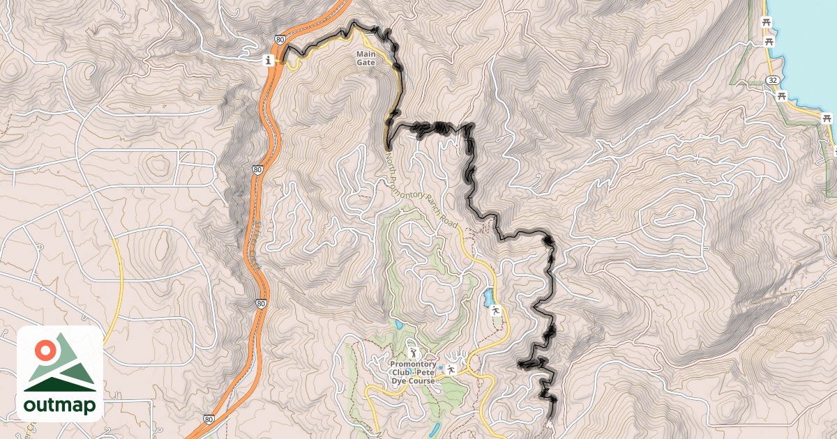 Map of Princess Di's