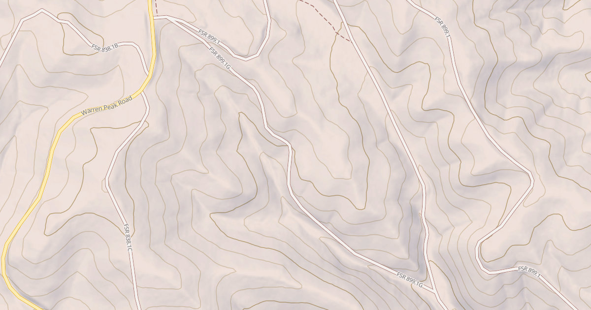 Map preview of SANDPIT BRANCH 1G