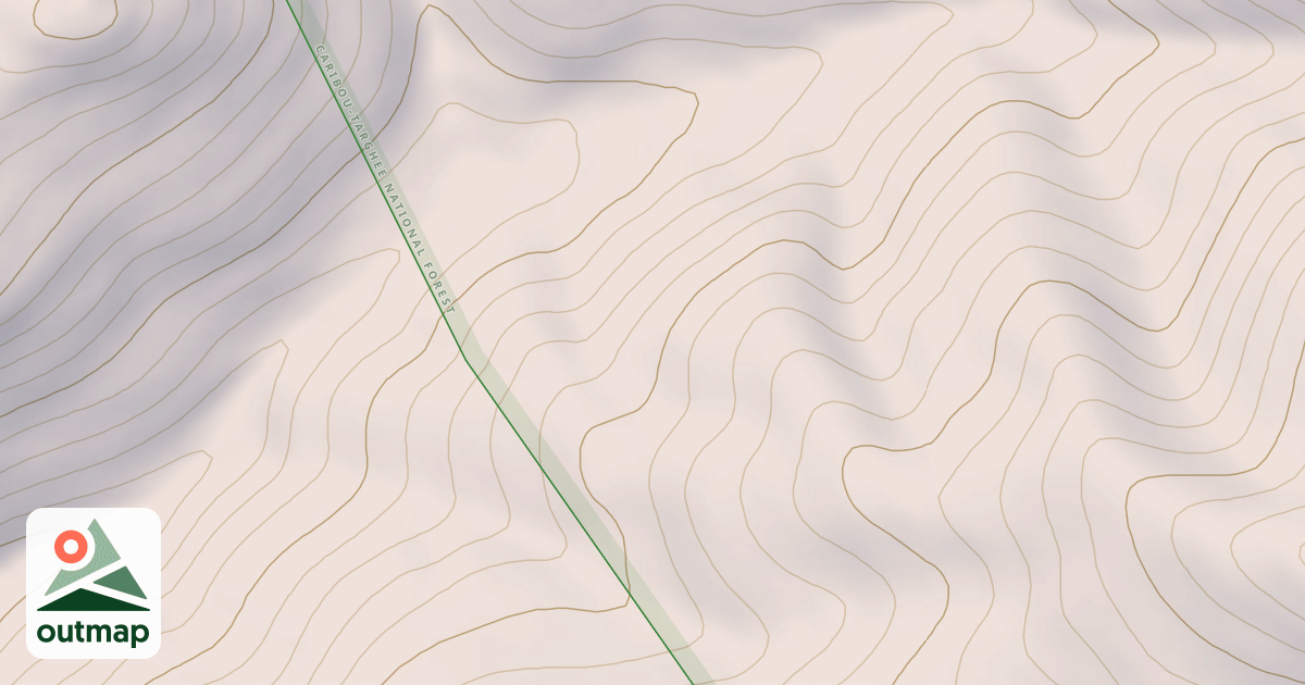 Map of SOUTH SULPHUR