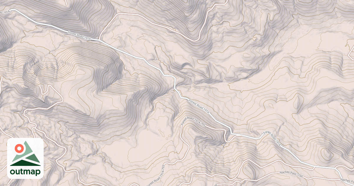 Map of Greenwater/Naches