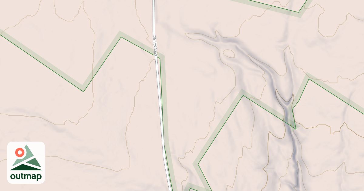 Map of C-Ville Trail