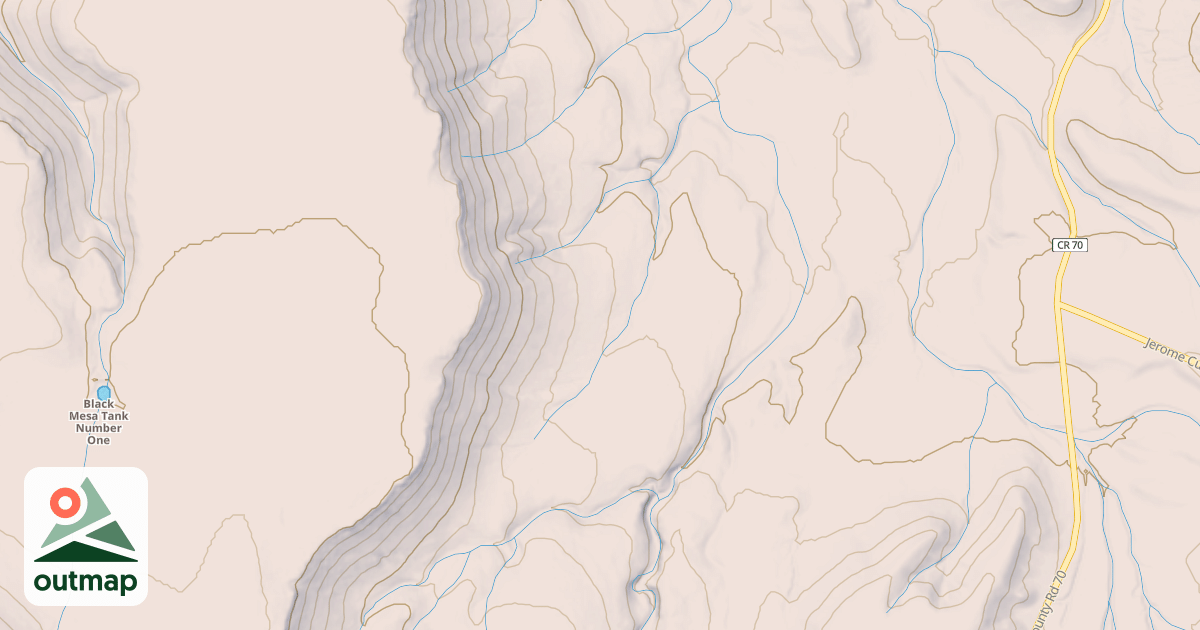 Map of Black Mesa