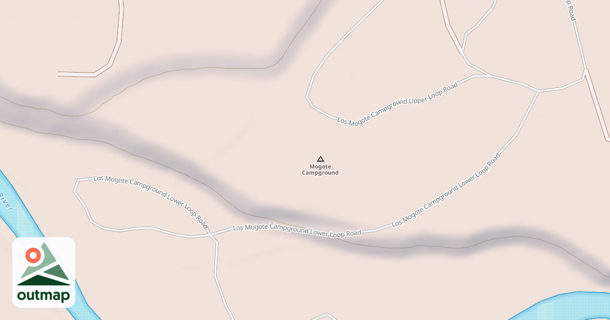 Map of LOS MOGOTE CG LOWER LOOP