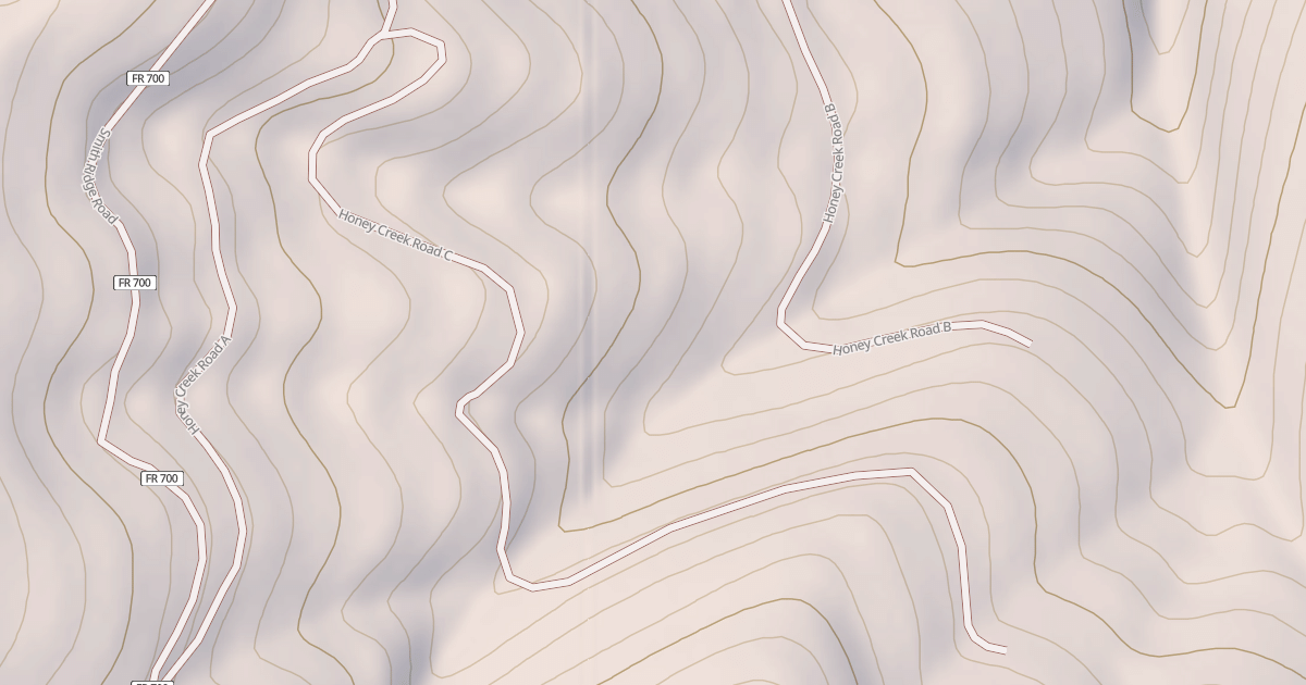 Map preview of HONEY CREEK C