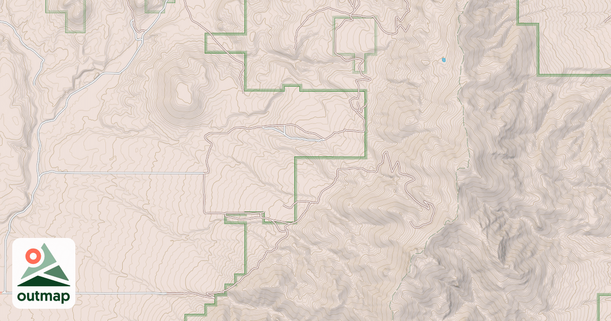 Map of INDIAN MILL TO CLIFF CANYON