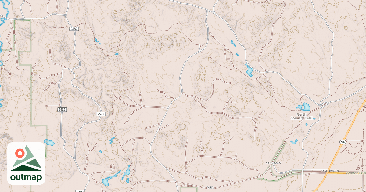 Map of RIDGE (CO RD  575) (H-05)