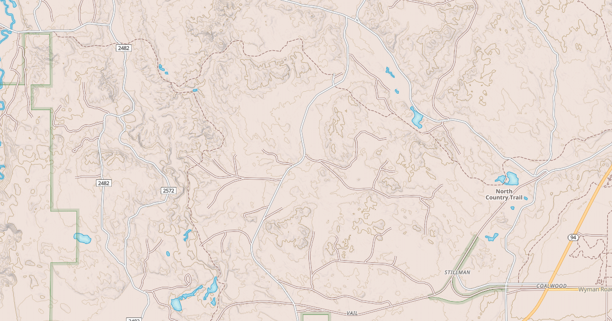 Map preview of RIDGE (CO RD  575) (H-05)