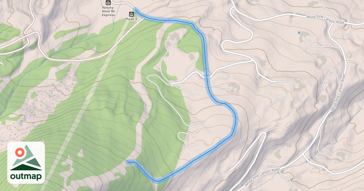Map of Powder Alley