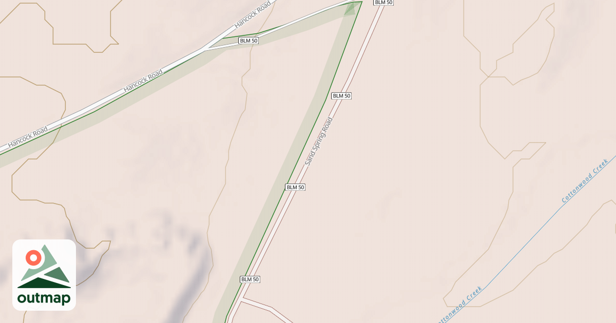 Map of BLM National GTLF Public Motorized Roads 17ae7db7-b62c-4d4a-8ba9-02dbf4ea28f5