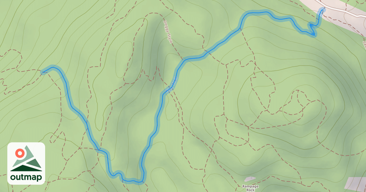 Map of Pipe Trail