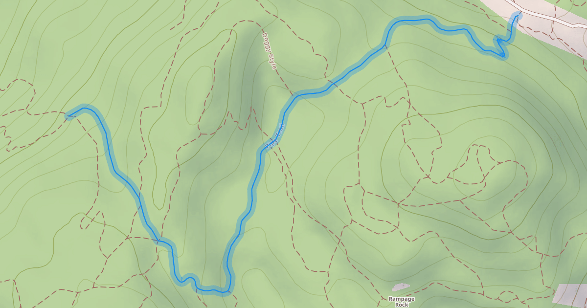 Map preview of Pipe Trail