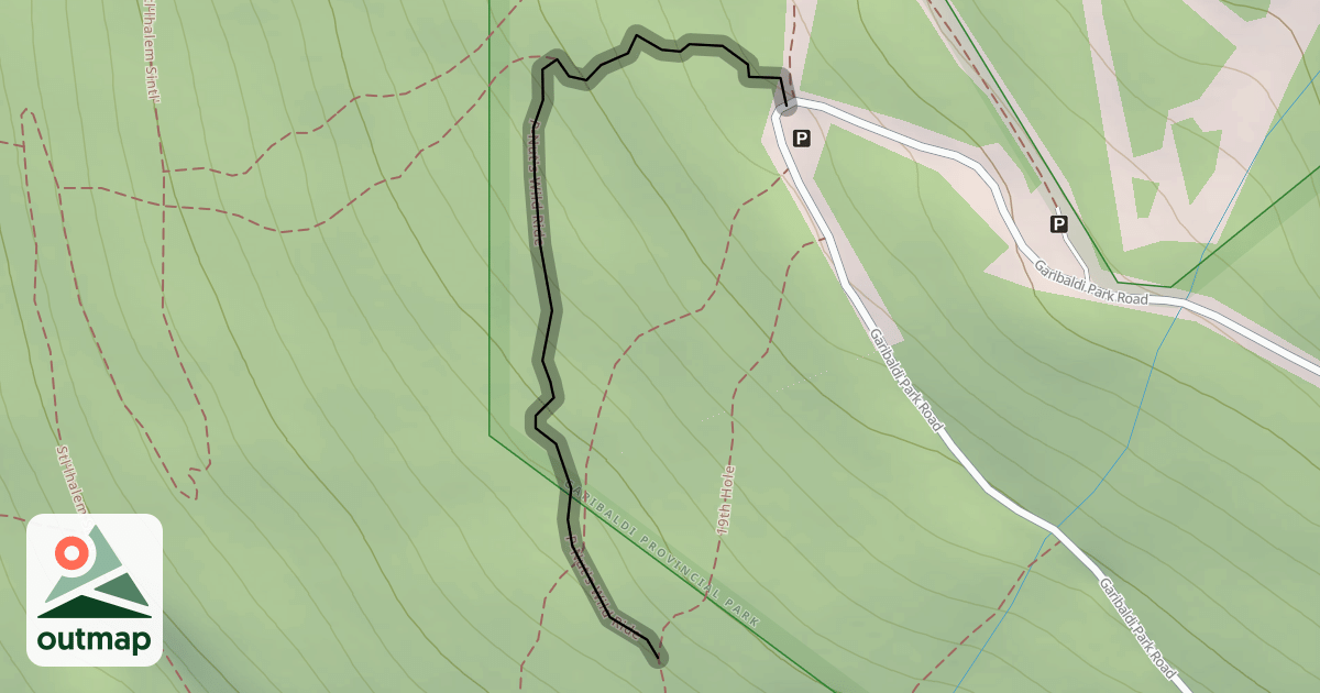 Map of P-Nut's Wild Ride