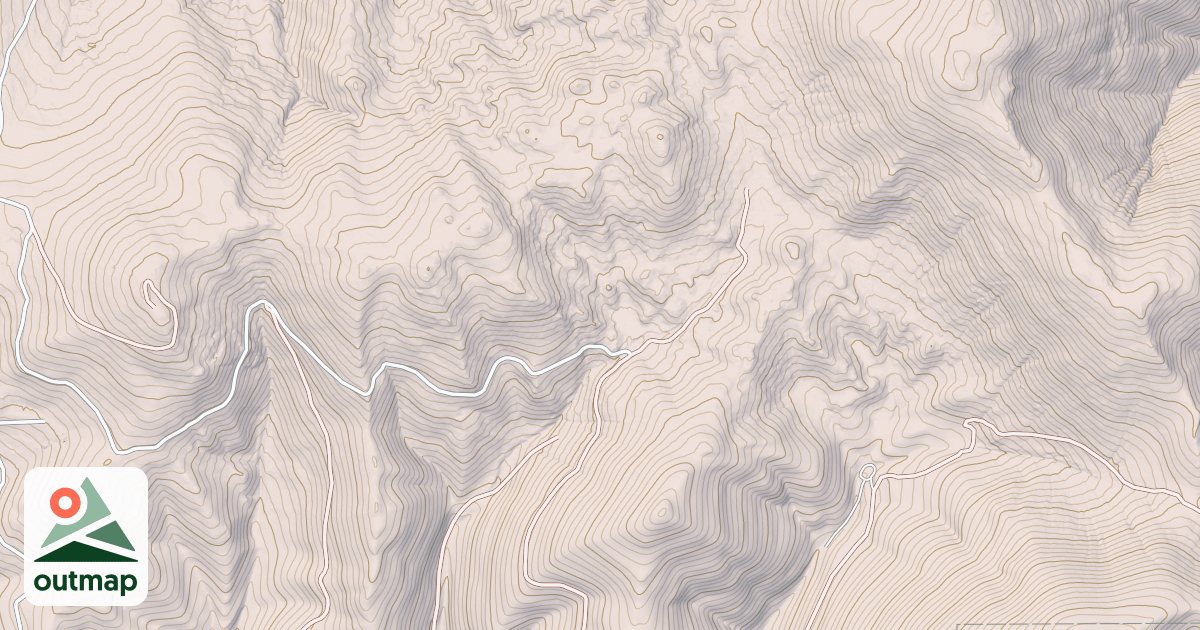 Map of HELMVILLE - GOULD TRAIL