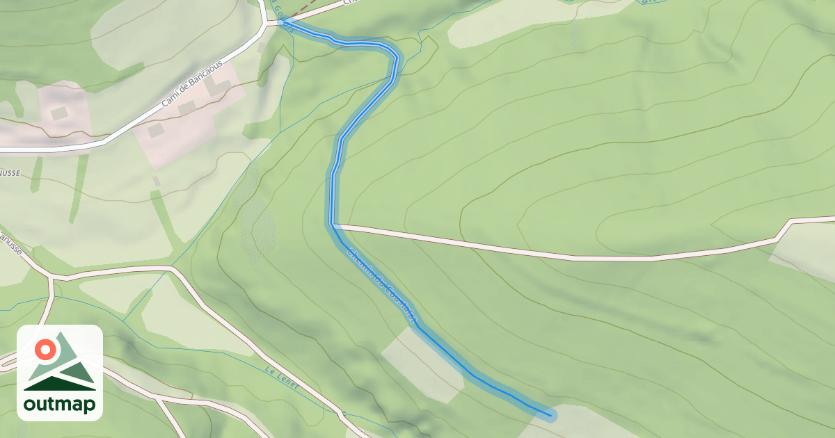 Map of Chemin du Coustalat