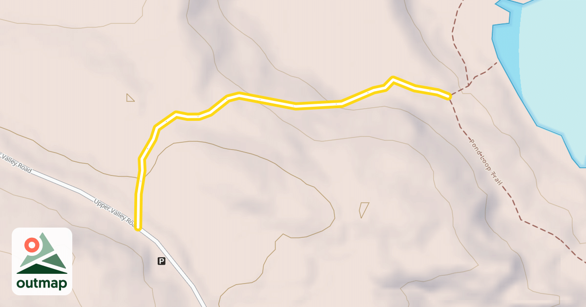 Map of Pond Loop Trail