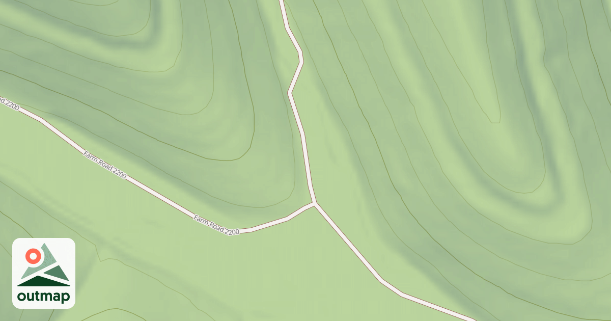 Map of SCROGGINS RIDGE