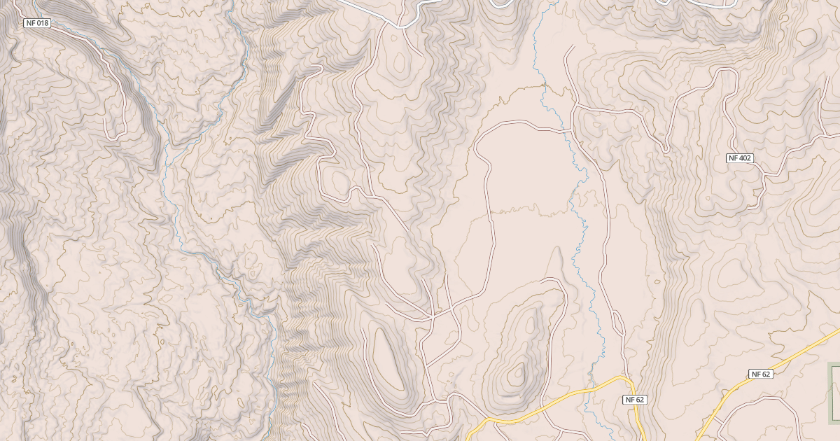 Map preview of USFS National Forest System Roads {C1759524-0443-4511-A788-D050A15A0555}
