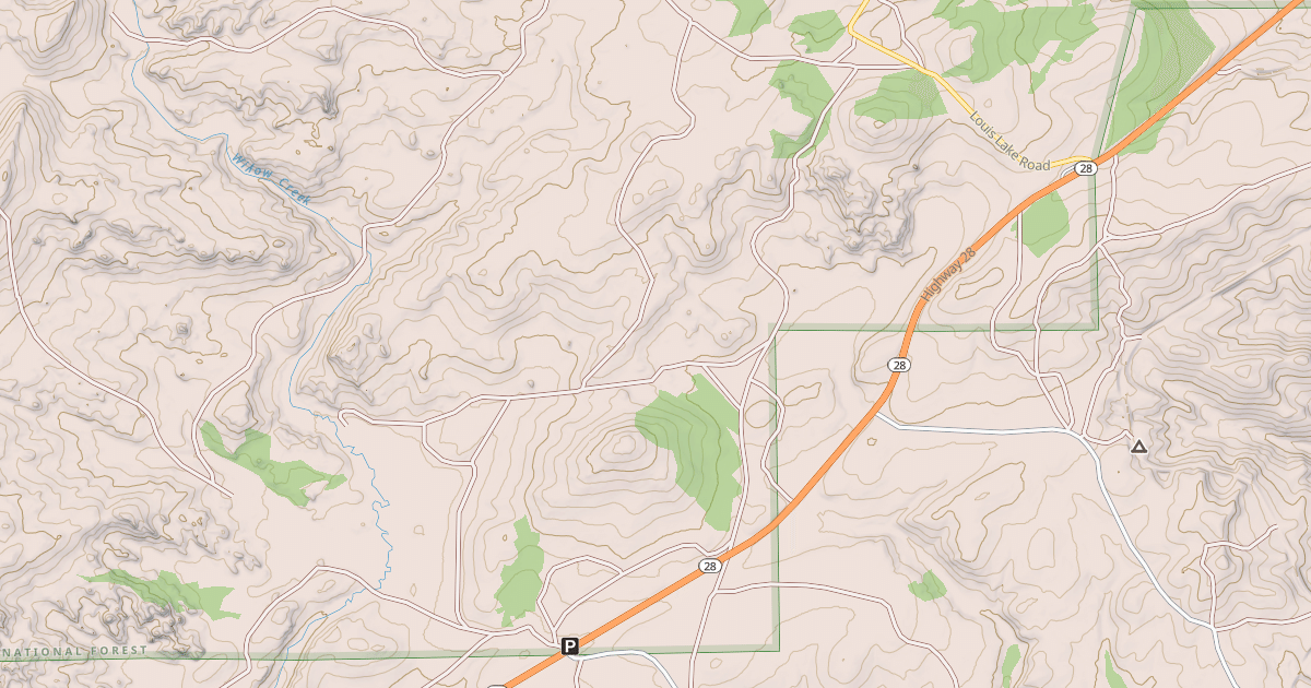 Map preview of HERMIT GULCH