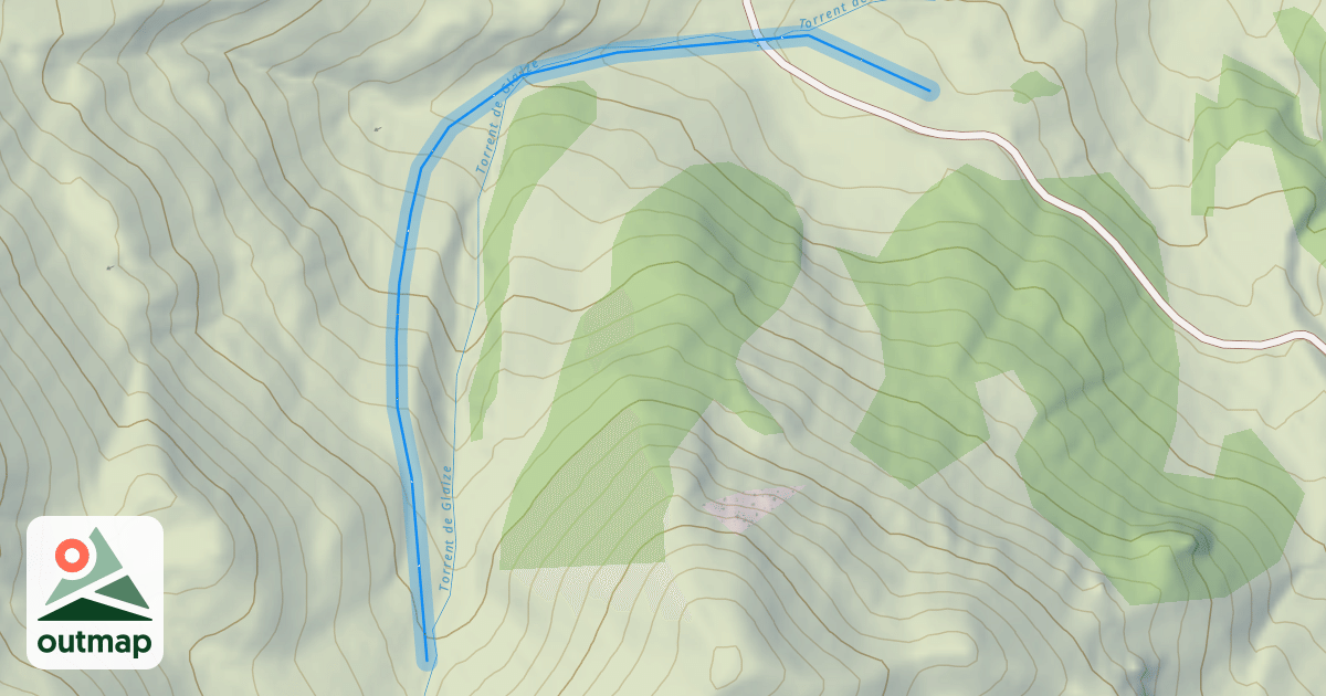 Map of Clot Gauthier