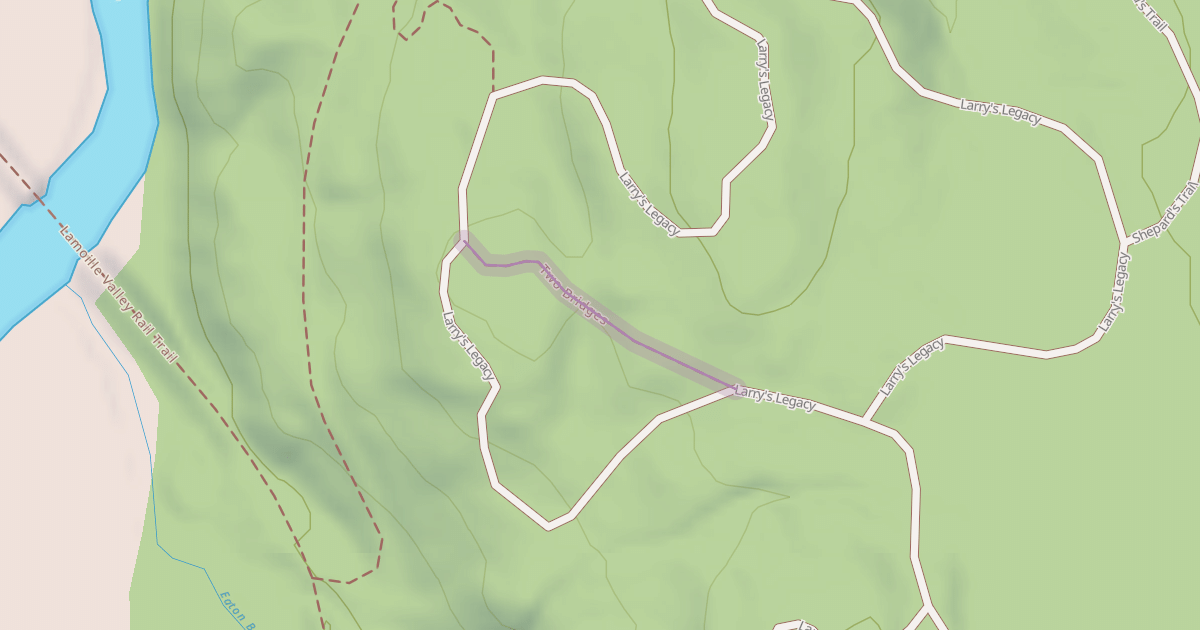 Map preview of Two Bridges