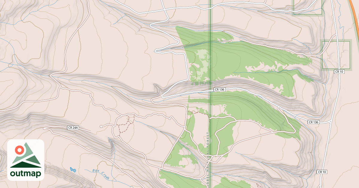 Map of CONDUIT SOUTH