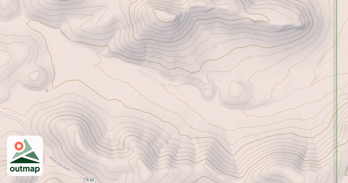 Map of USFS National Forest System Roads {B9B9EB13-E03D-4667-B001-E73FD82977CA}