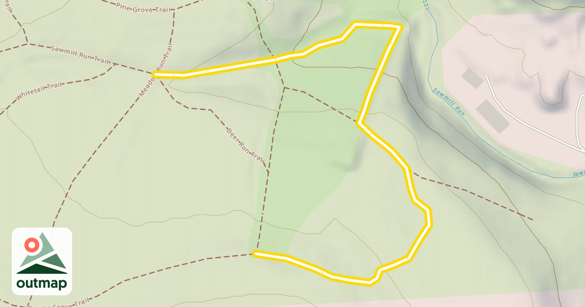 Map of Breakneck Trail