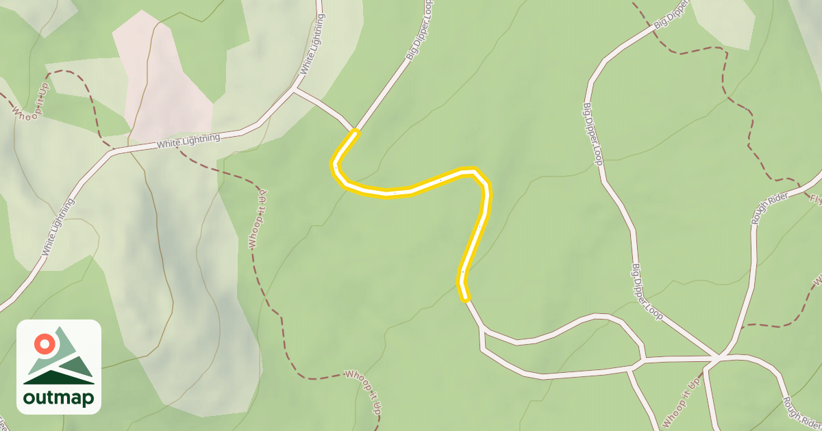 Map of Big Dipper Loop