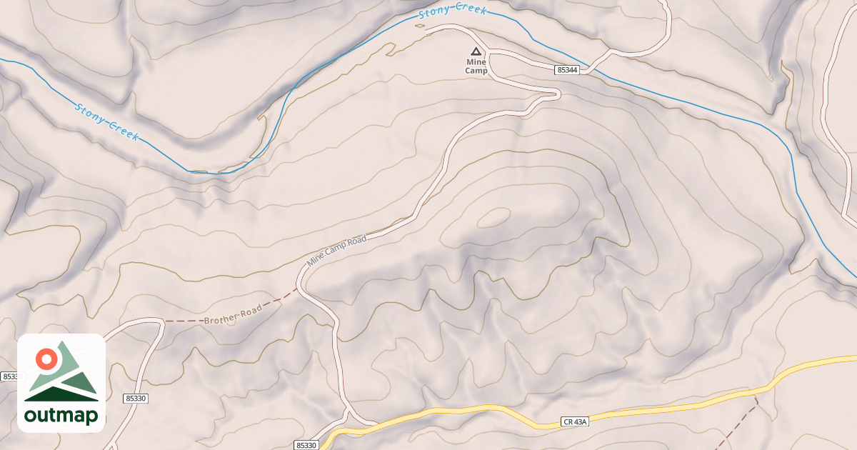 Map of MINE CAMP
