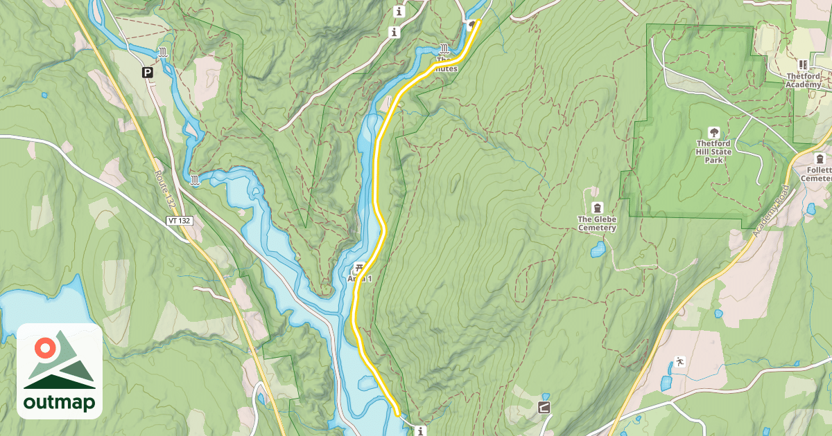 Map of Buzzell Bridge Road