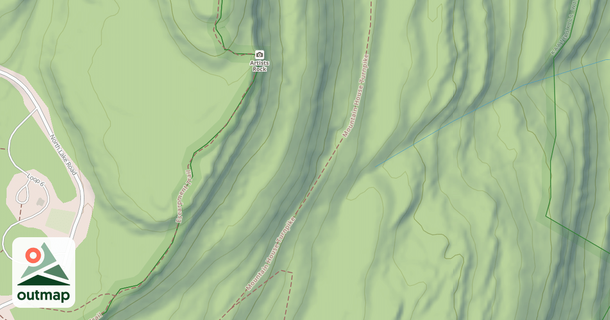 Map of Sleepy Hollow