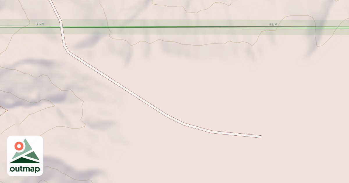 Map of BLM National GTLF Public Motorized Roads 89b57a11-0163-4560-856c-4b1667178ef2