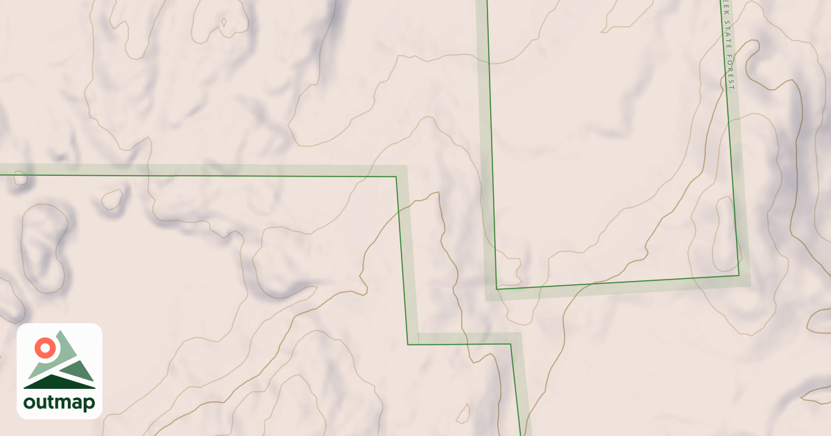 Map of Snowmobile Trail